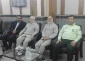 دیدار داودی دبیر جمعیت دفاع از ملت فلسطین با سردار عباس زاده رئیس نیروی انتظامی استان خوزستان