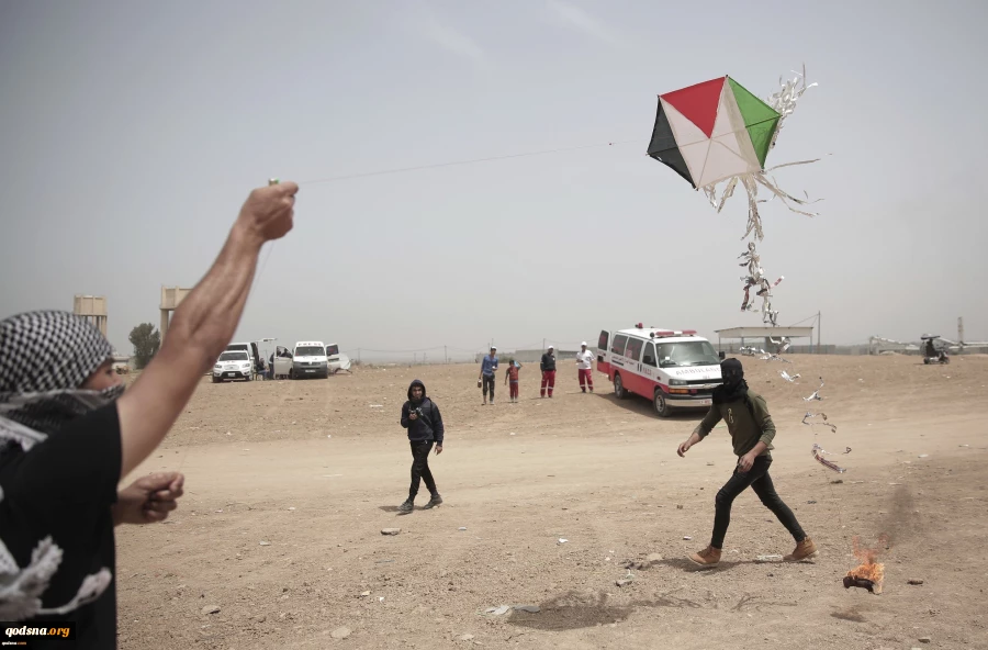 Israel Kurang Mampu Bertahan Diri dari Serangan Layang-layang Api Rakyat Palestina 8