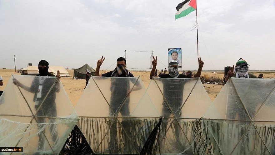 Israel Kurang Mampu Bertahan Diri dari Serangan Layang-layang Api Rakyat Palestina 9