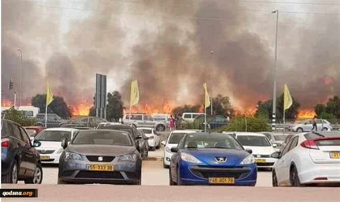 Israel Kurang Mampu Bertahan Diri dari Serangan Layang-layang Api Rakyat Palestina 13