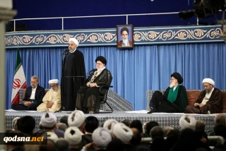 امريكا ترتدي قناع السلام وتتحدث عن التفاوض والسلام

الرئيس روحاني: علي دول العالم الوقوف امام غطرسة حكام البيت الابيض