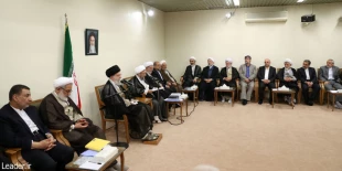 رهبر معظم انقلاب اسلامی در دیدار رئیس و مسئولان قوه قضائیه:
 3