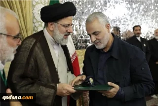 فرمانده سپاه قدس خادم حرم امام رضا(ع) شد
