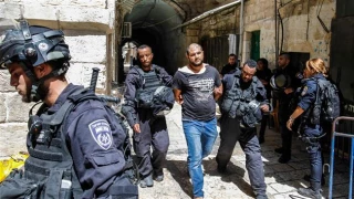 Israeli forces detain four from Palestinian television channel affiliated to Hamas