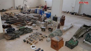 Syrian government forces uncover Israeli-made bombs