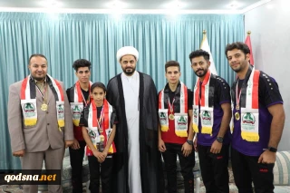 تقدیر از ورزشکاران عراقی که حاضر به مبارزه با رژیم صهیونیستی نشدند