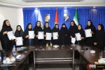 كريمة الامام الخميني تستقبل بطلات فرق جمعية الدفاع عن الشعب الفلسطيني للألعاب الرياضة 2