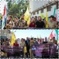 در اعتراض به تحریم‌های واشنگتن علیه تهران صورت گرفت:

تجمع جمعی از رزمندگان نجباء در سوریه مقابل سفارت جمهوری اسلامی ایران در دمشق