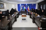 كريمة الامام الخميني تستقبل بطلات فرق جمعية الدفاع عن الشعب الفلسطيني للألعاب الرياضية 2