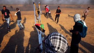 Israeli troops wound about 190 Palestinian protesters Gaza