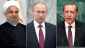 Iran president to host Russian, Turkish counterpart for Syria talks