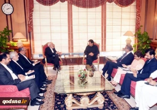 ظریف با نخست‌وزیر جدید پاکستان دیدار کرد