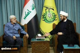 در دیدار ابومهدی المهندس با رهبر شیخ اکرم الکعبی عنوان شد؛

تمجید از نقش مقاومت اسلامی نجباء در تأمین امنیت پایتخت عراق 2