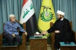 في لقاء مع امين عام النجباء؛

ابومهدي المهندس يشيد بدور النجباء في تحقيق الامن في حزام بغداد+ صور
 2
