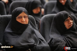 حضور یادگار امام (ره) در مراسم رونمایی از کتاب صوتی و سردیس بانوی مبارز+ تصاویر