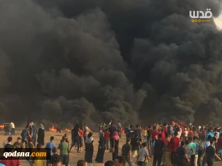 راهپیمایی جمعه ثبات و ایستادگی با وجود تهدیدات رژیم صهیونیستی برگزار شد؛ 

3 شهید و 376 زخمی در بیست و هشتمین راهپیمایی بازگشت/ نظامیان صهیونیست از ترس جوانان فلسطینی از مرز غزه گریختند