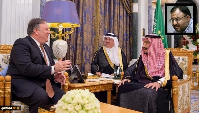 ماذا تريد امريكا من السعودية؟

أكاديمي إيراني يتحدث لـ«قدسنا»عن تداعيات مقتل جمال‌خاشقجي في تركيا وتأثيره علي مستقبل السعودية 2