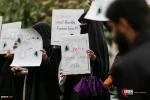 A gathering of people and academics to protest the killing of Muslims in Nigeria 16
