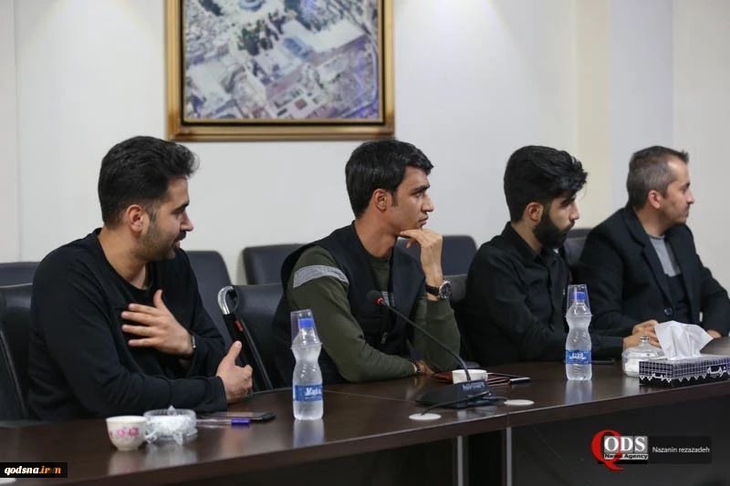 A session titled as "Role of Literature in Resistance" was convened at Qodsna HQ 14