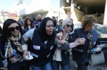 The Zionist military attack on the march of Palestinian and international journalists in northern Jerusalem 8