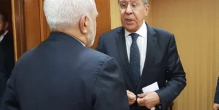 گفتگوی ظریف و لاوروف در رم