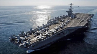 US aircraft carrier moves to Persian Gulf in show of force against Iran