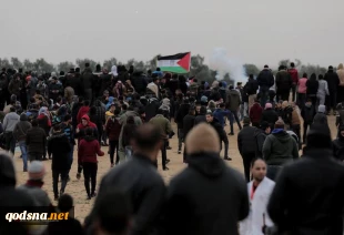 شهادت یک فلسطینی در چهلمین راهپیمایی بازگشت در مرزهای غزه+ تصاویر 3