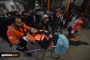شهادت یک فلسطینی در چهلمین راهپیمایی بازگشت در مرزهای غزه+ تصاویر 9