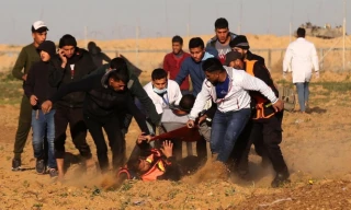 کمیته ملی راهپیمایی بازگشت:

اشغالگران عامدانه تظاهرات کنندگان فلسطینی را هدف قرار می دهند