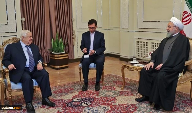 روحاني للمعلم: انتصار سوريا بمواجهة مؤامرة أميركا وغيرها انتصار للمنطقة 2