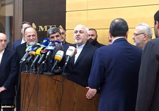 ظريف يؤكّد من بيروت دعم إيران للبنان من دون شروط 2