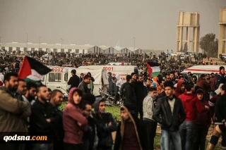 «غزه هرگز شکست نمی خورد» ؛

مشارکت  10000 نفره مردم غزه در چهل و هفتمین راهپیمایی بازگشت/معاریو: درگیری‌ها در نقاط مرزی غزه شدید است/ 20 فلسطینی و یک نظامی صهیونیست زخمی شدند