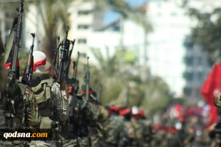 به مناسبت پنجاهمین سالگرد تاسیس جبهه دموکراتیک برای آزادی فلسطین برگزار شد؛

مراسم جشن مردمی و رژه نظامی گردان‌های مقاومت ملی در غزه به روایت تصاویر 4
