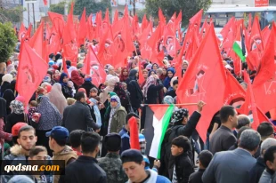 به مناسبت پنجاهمین سالگرد تاسیس جبهه دموکراتیک برای آزادی فلسطین برگزار شد؛

مراسم جشن مردمی و رژه نظامی گردان‌های مقاومت ملی در غزه به روایت تصاویر 5