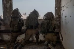 Zionist Army maneuver with war scene against Gaza 5