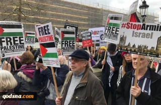 در سالگرد روز زمین برگزار می شود:

تظاهرات گسترده همراهی با مردم فلسطین در لندن