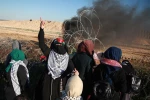 مشاركة نساء غزة في جمعة "المرأة الفلسطينية" 3