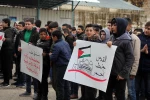 محکومیت به رسمیت شناختن جولان اشغالی به عنوان بخشی از اسراییل از سوی دانش آموزان فلسطینی 5