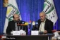 considering the future of resistance after seventy-one years of occupation in the anti-Zionist meeting:Abu Sharif: Against all conspiracies, like Balfour's promise, the deal of the century, I must say that our reliance is on God/Al-Qudumi: We changed the 