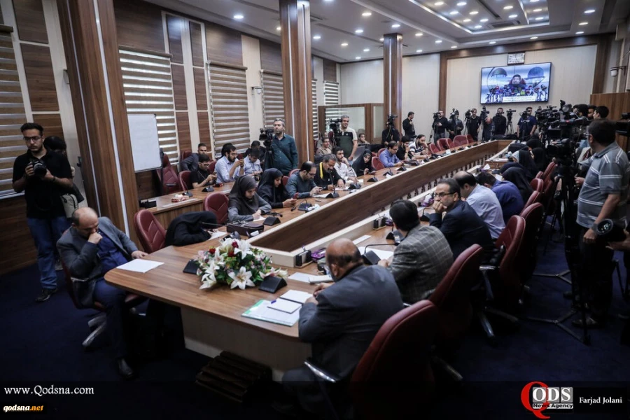 Media Conference of the head of the Intifada and Quds Foundation 3