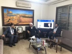 لبحث آفاق التعاون الثنائي في المجالات الإعلامية

مدير عام وكالة القدس للانباء يلتقي المنسق العام للحملة العالمية للعودة إلي فلسطين

 2
