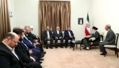 قائد الثورة يستقبل وفدا من حركة حماس برئاسة صالح العاروري 5