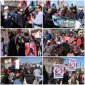 In front of the Consulate of the Nigerian regime:
Muslim protests in Johannesburg, South Africa, against arresting Zakzaky