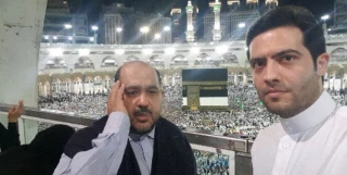 بازخوانی تیتراژ «یوسف پیامبر» توسط کریم منصوری در کنار کعبه+فیلم