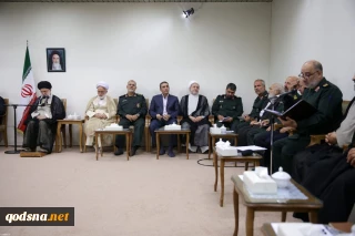 رهبرانقلاب اسلامی ایران در دیدار دست‌اندرکاران کنگره ۶۲۰۰ شهید استان مرکزی:نباید اجازه داد حقایق دفاع مقدس کهنه، فراموش و یا انکار شود