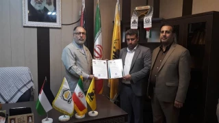 مهندس عبدالرحیم خسروی مسئول امور فرمانداری های جمعیت دفاع از ملت فلسطین استان خوزستان شد