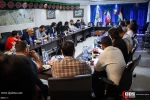 Third guests of International Solidarity Forum for Palestinian teens and youth meet with daughter Imam Khomeini 2