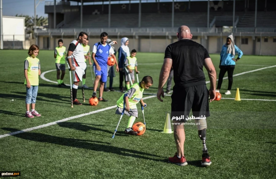 تاسیس اولین تیم فوتبال نوجوانان قطع عضو خاورمیانه در نوار غزه + تصاویر 2