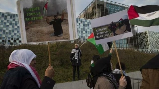 Pro-Palestinians at ICC demand prosecution of Israel for its crimes