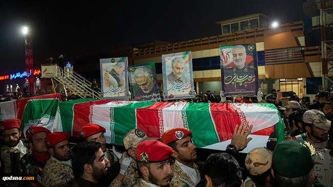 Remains of Gen. Soleimani arrive in Iran for cross-country funeral 2